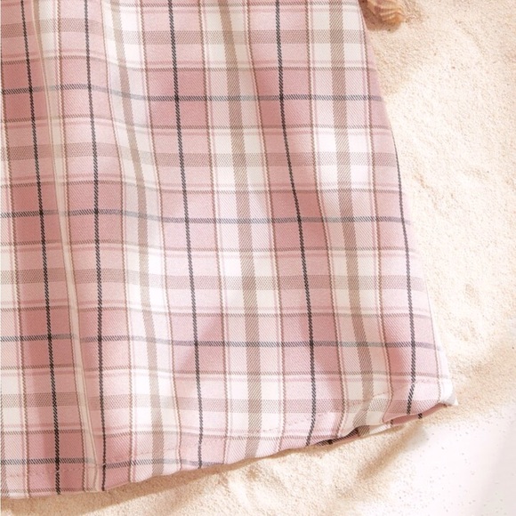 SHEIN plaid bustier sundress - Picture 6 of 7